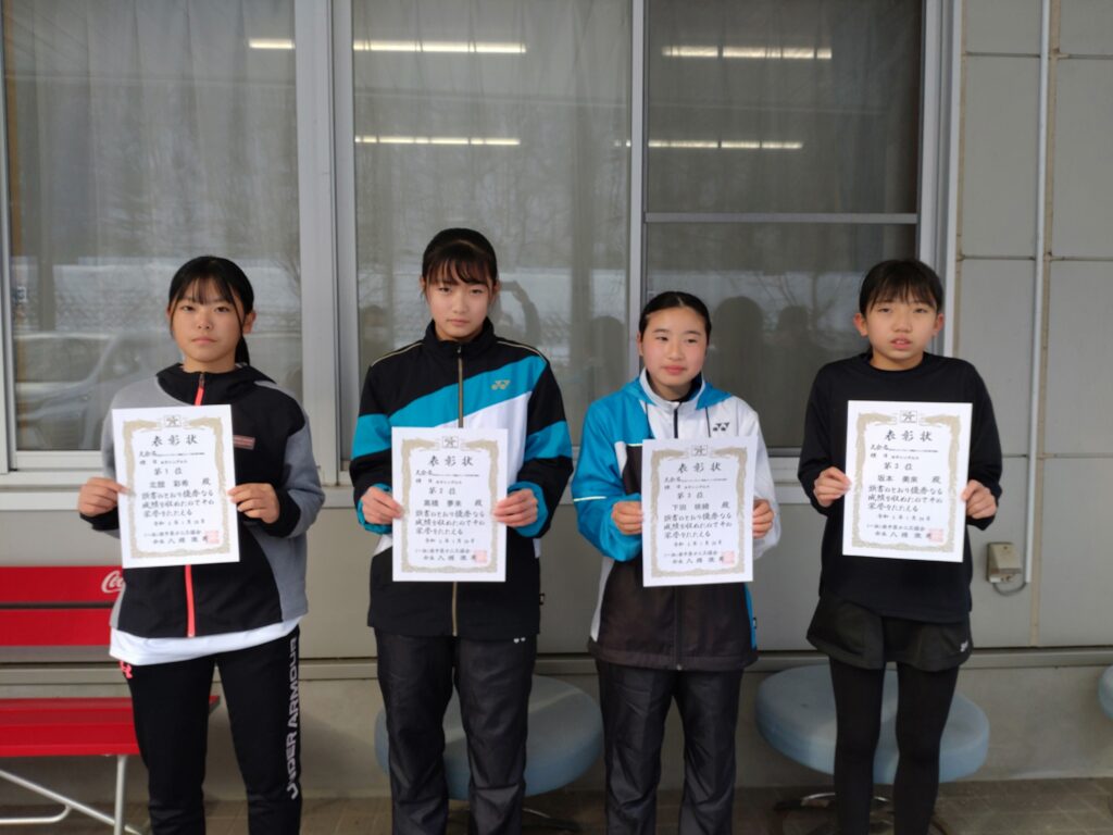 2023ダンロップカップ全日本選抜ジュニアテニス選手権大会岩手県予選会 大会結果 一般社団法人岩手県テニス協会